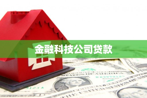 伊犁金融科技公司贷款