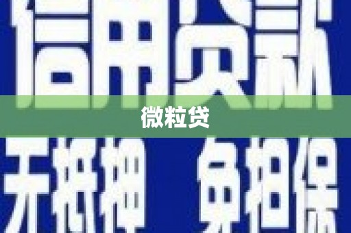 伊犁微粒贷