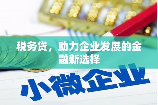 伊犁税务贷，助力企业发展的金融新选择