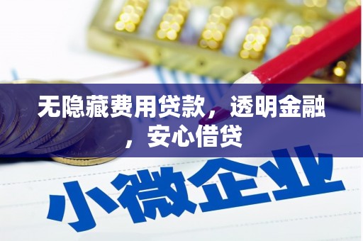 伊犁无隐藏费用贷款，透明金融，安心借贷