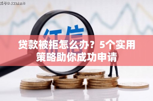 伊犁贷款被拒怎么办？5个实用策略助你成功申请