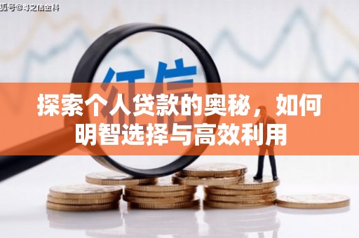 伊犁探索个人贷款的奥秘，如何明智选择与高效利用
