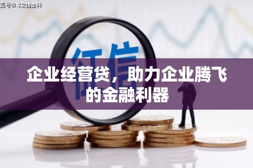伊犁企业经营贷，助力企业腾飞的金融利器