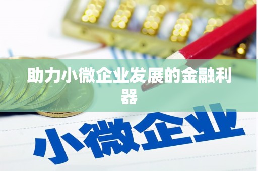 伊犁助力小微企业发展的金融利器