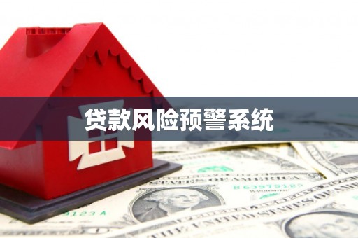 伊犁贷款风险预警系统